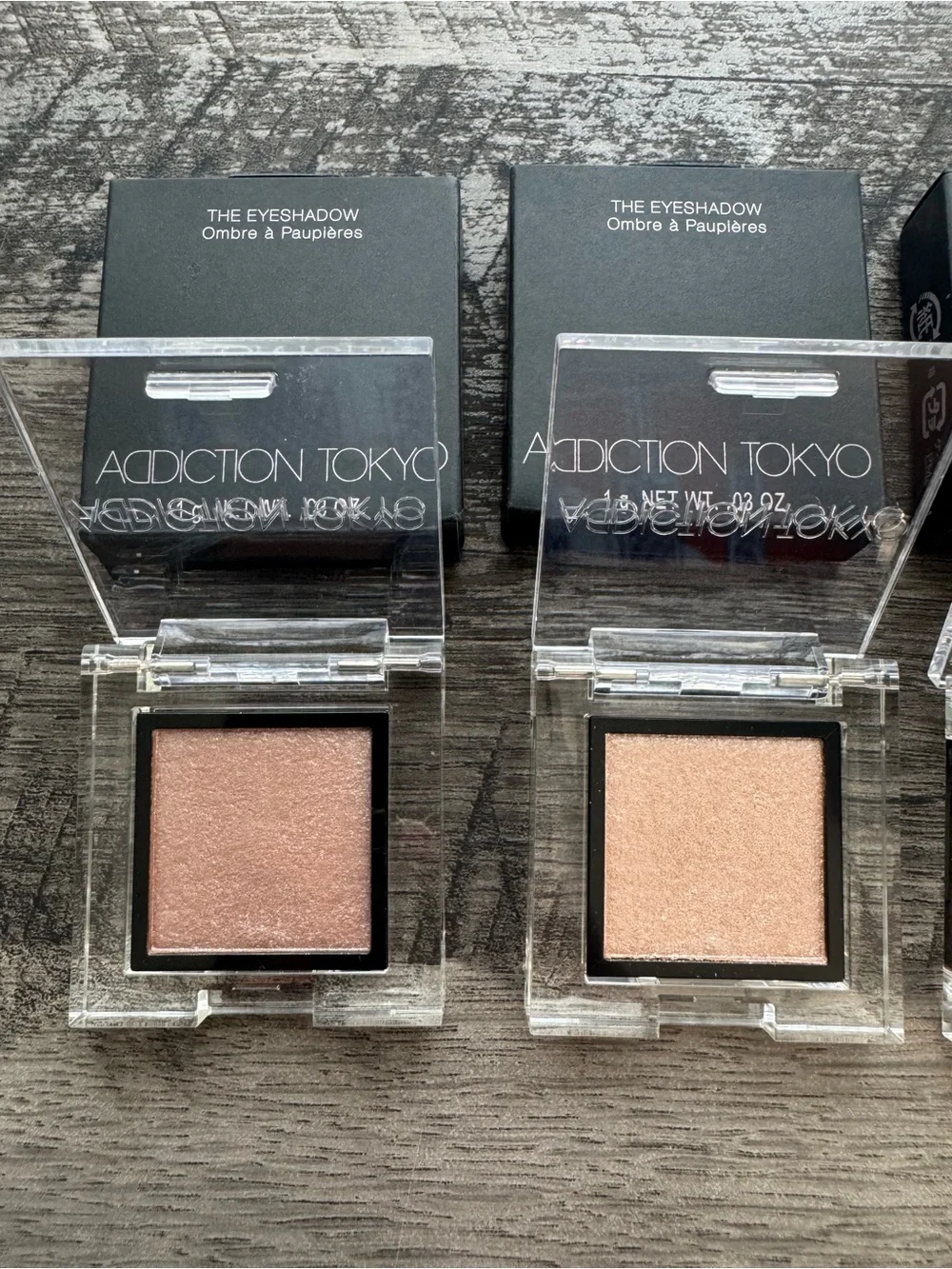 Addiction Tokyo Eyeshadow-Nostalgia Shanghai Breakfast PrivateBeach Cafe Solaire